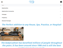 Tablet Screenshot of bodysupport.com